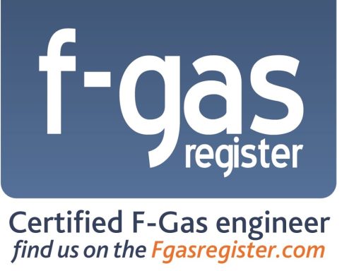 You can find us on the F-gas Register white and blue F-GAS register logo. Air-Switch Limited is registered on both F-gas registers